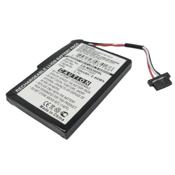 Replacement Battery for Navman 07917TSIP,3.7V/720mAh