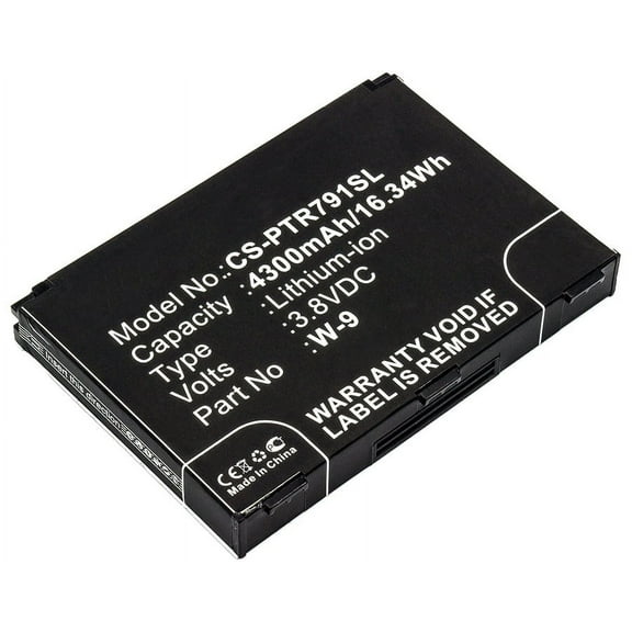Replacement Battery for Netgear 308-10013-01,W-9,W-9B,4300mAh