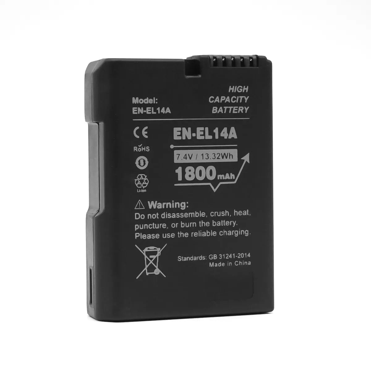 Nikon d3400 バッテリー Replacement Battery for Nikon D3400 DSLR Camera - Walmart.com