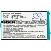 Replacement Battery for Nintendo Advance SP,AGS-001,GBA SP,PNAGS-003,SAM-SPRBP,900mAh