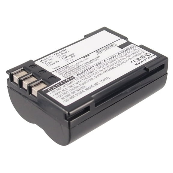 Replacement Battery for Olympus C-7070,C-8080 Wide Zoom,Camedia C-5060 Wide Zoom,Camedia C-7070 Wide Zoom,Camedia C-8080,BLM-1,PS-BLM1,7.4V/1500mAh