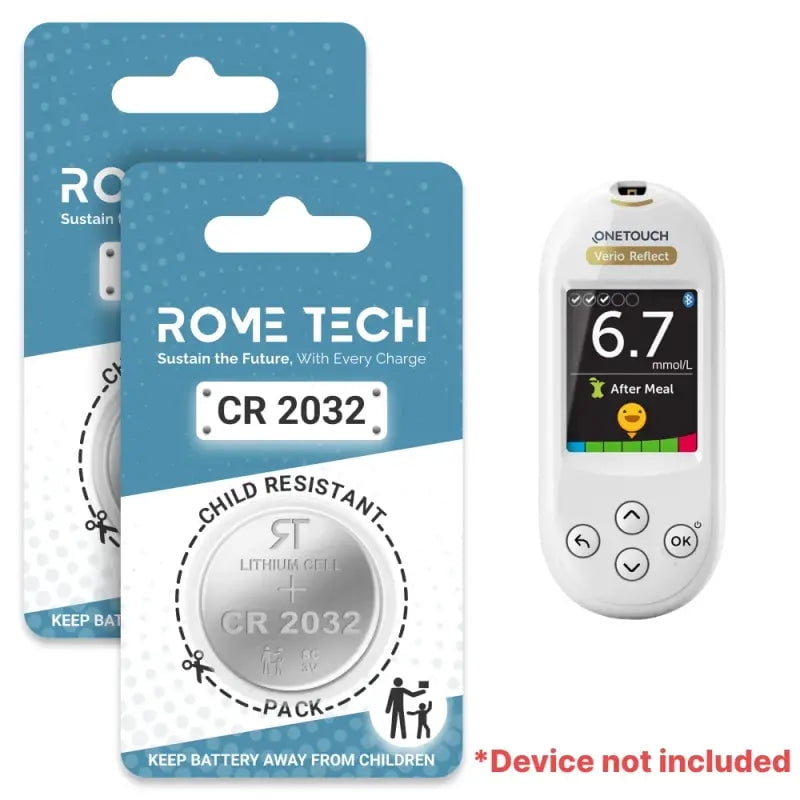 Replacement Battery for Verio Reflect Blood Glucose Monitor