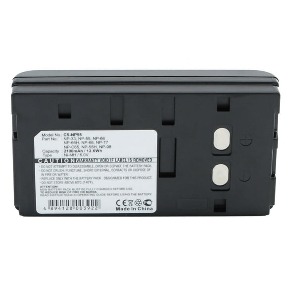 Replacement Battery for PENTAX PV-100A,PV-480,PV-480E,PV-840E,PV-88E,PV-905A,PV-C480,PV-C480E,PV-C500,PV-C501E,PV-C550,PV-C8000,PV-C840,6.0V/2100mAh
