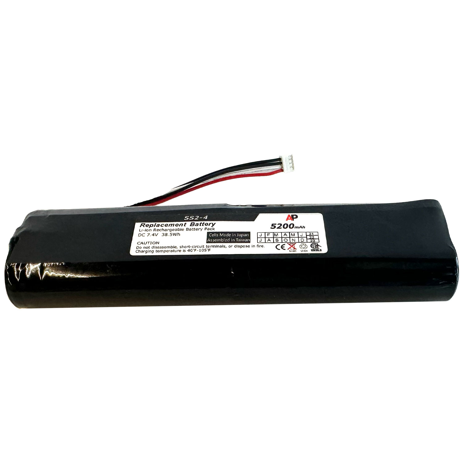 Replacement Battery for Polycom SoundStation 2 and 2W.  Extended Capacity. - image 1 of 4