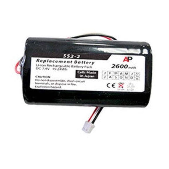 Replacement Battery for Polycom SoundStation 2 and 2W.  Standard Capacity.
