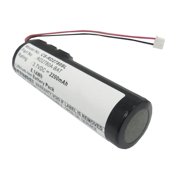 Replacement Battery for RCA Lyra Jukebox RD2780 MP3 Playme,3.7V/2200mAh