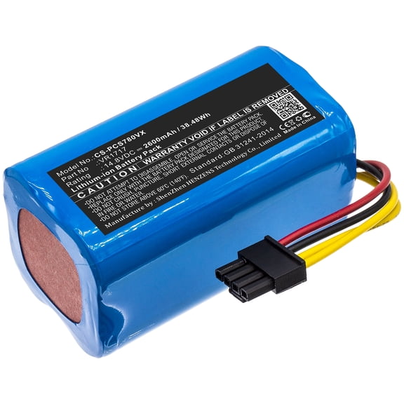 Replacement Battery for ROVUS BL500,BL500N,BL517,2600mAh/14.8V