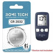 Replacement Battery for SD CodeFree Blood Glucose Monitor