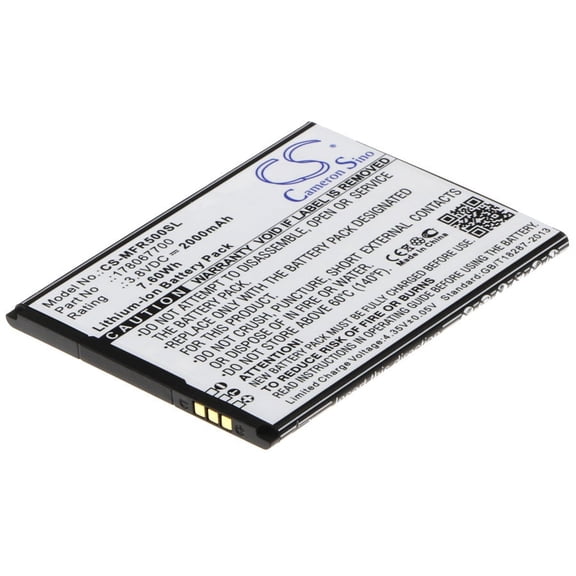 Replacement Battery for SFR Startrail 5,178067700,2000mAh,Mobile Phone battery