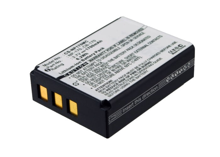 Akku für Speed Typ CB-170 3,7V 1700mAh/Wh Li-Ion Schwarz