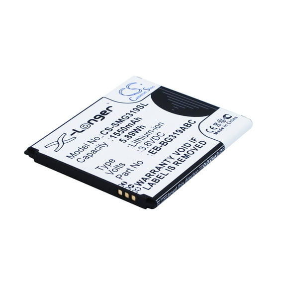 Replacement Battery for Samsung Galaxy Ace 4 CDMA,Galaxy Ace 4 LTE,SM-G310A,SM-G310AZ,SM-G3139D,EB-BG319ABC,1550mAh,Mobile Phone battery