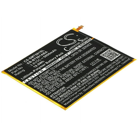 Replacement Battery for Samsung Galaxy Tab E Nook Edition 9.6,SM-T560,SM-T561,SM-T565,PN:EB-BT561ABA,EB-BT561ABE,5000mAh