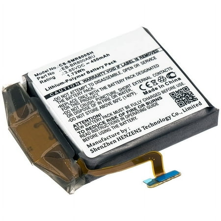 Replacement Battery for Samsung Galaxy Watch 46mm,SM-R800,SM-R805,EB-BR800ABU,GH43-04855A,3.85V/450mAh