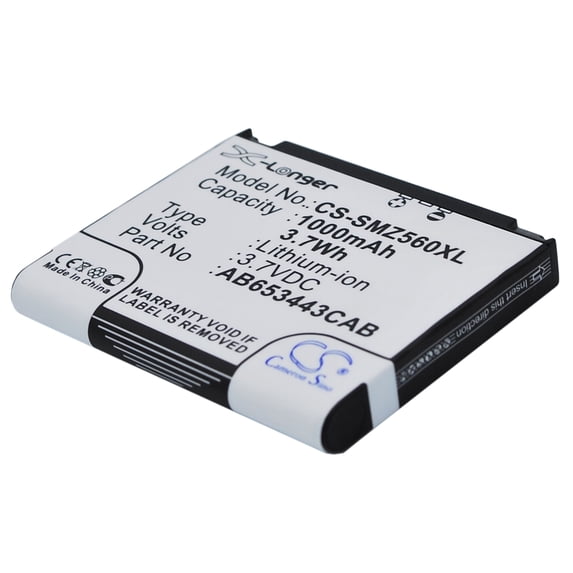 Replacement Battery for Samsung SGH-T469,SGH-T819,SGH-T919,SGH-Z560,Solstice,Solstice A887,SPH-810,SSGH-Z560V,Strive,Strive A687,Sync A707,1000mAh