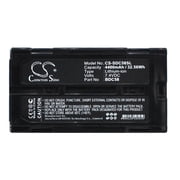 Replacement Battery for Sokkia BDC46A,BDC46B,BDC58,BDC-58,BDC70,BDC-70,BLI-SRX1,PNBDC46A,BDC46B,BDC58,BDC-58,BDC70,BDC-70,BLI-SRX1,4400mAh