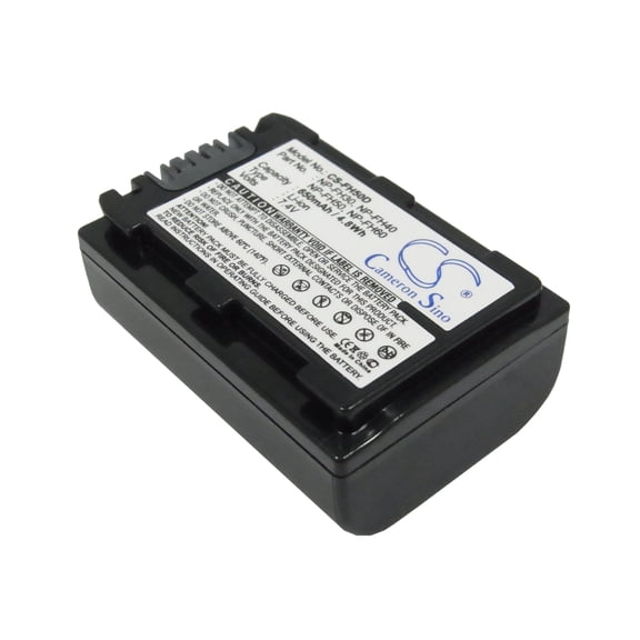 Replacement Battery for Son'y NP-FH30,NP-FH40,NP-FH50,NP-FH60,650mAh