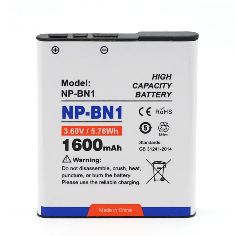 Replacement Battery for Sony Cyber-shot® DSC-W320 Digital Still