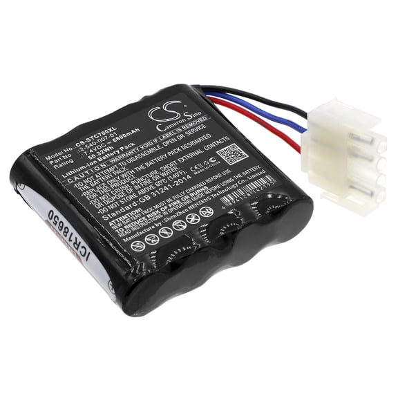 Replacement Battery for Soundcast Outcast VG7,Part Number:2-540-007-01,6800mAh