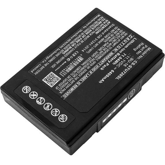 Replacement Battery for Sumitomo TYPE-72,TYPE-82,TYPE-Q102,BU-16,6400mAh/11.1V