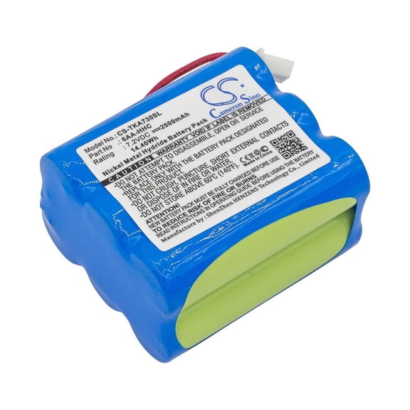 Replacement Battery for TDK 6AA-HHC,2000mAh