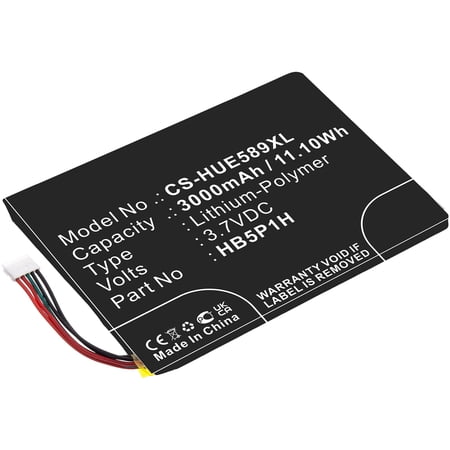 Replacement Battery for TELEKOM Speedbox LTE mini,Speedbox LTE+ mini,HB5P1H,3000mAh/3.7V
