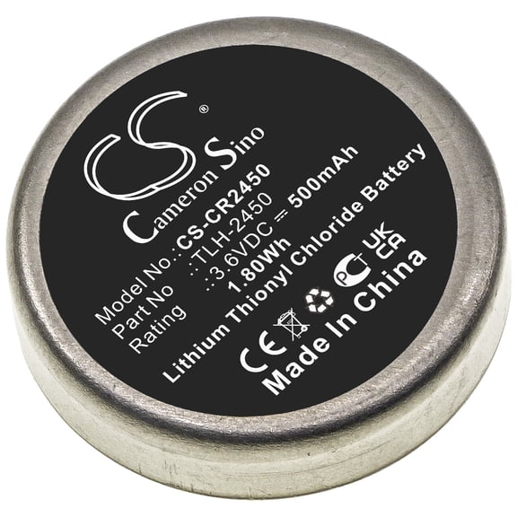 Replacement Battery for Testo TLH-2450,500mAh