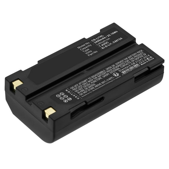 Replacement Battery for Tianbao,PN:92600,92670,MA1805A,3400mAh