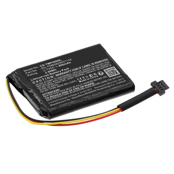 Replacement Battery for TomTom 340S LIVE XL,4EG0.001.08,One XL 340,One XL 4EG0.001.17,Pro 4000,XL 335M,XL 335S,3.7V/800mAh