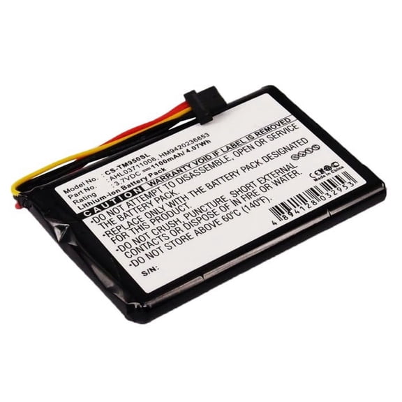Replacement Battery for TomTom AHL03711008,HM9420236853,3.7V/1100mAh