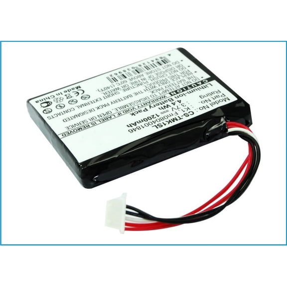 Replacement Battery for TomTom One XL HD Traffic,3.7V/1200mAh
