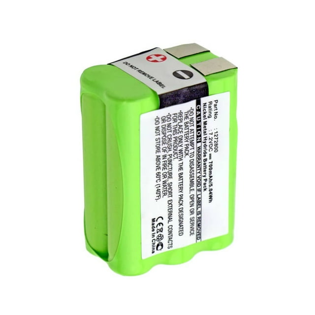 Replacement Battery for TriTronics Trashbreaker G3 (700mAh NiMH 7.2V