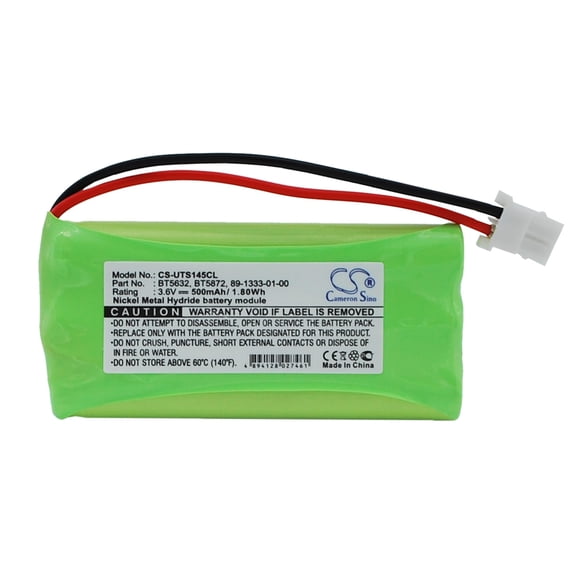 Replacement Battery for V TECH LS5105,LS5145,LS5146,PN:80-1333-00-00,89-1333-01-00,BT5632,BT5872,500mAh