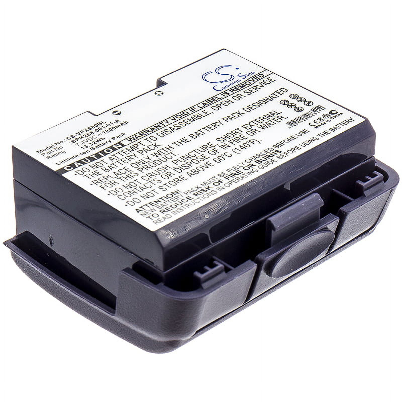Batteria Compatibile VeriFone VX680 7.4V 1800mAh - Sostituisce 24016-01-R E LP103450SR-2S, Per Terminali Di Pagamento VX520/VX670