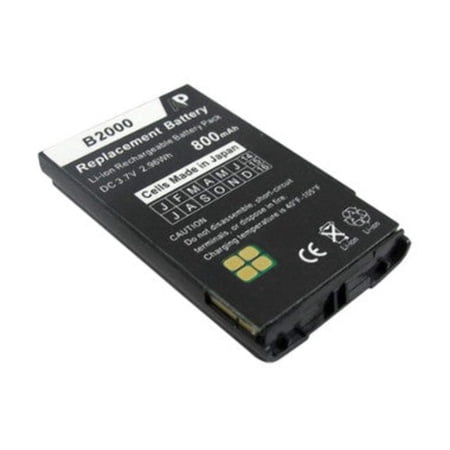 Replacement Battery for Vocera Communications Badge B2000 & B1000A. 800 mAh.