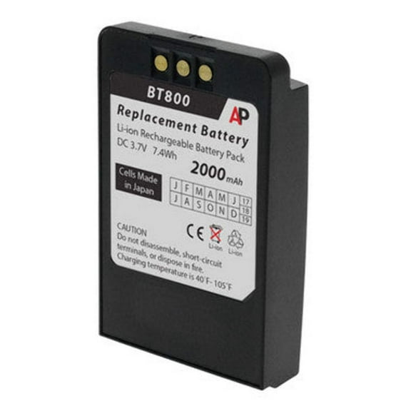 Replacement Battery for Vocollect SRX Wireless Headset & HD-800. 2000 mAh