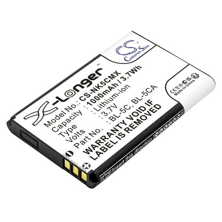 Replacement Battery for Vodafone 702NK/702NKII/V804NK,1000mAh
