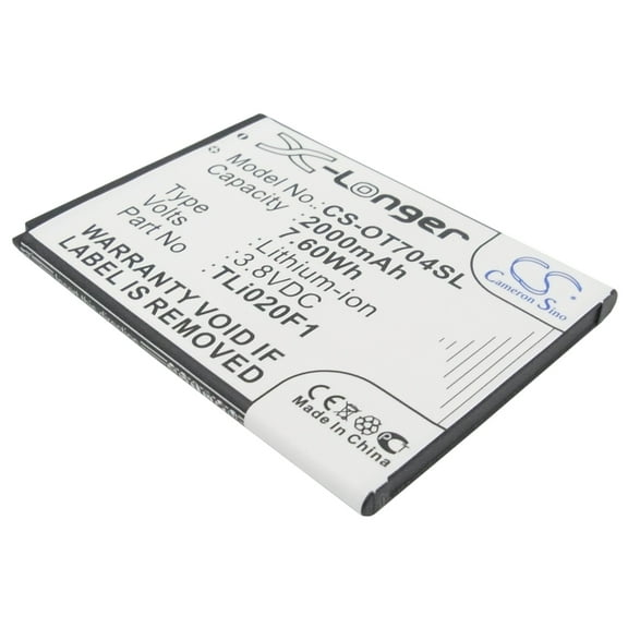 Replacement Battery for Vodafone Smart turbo 7,V500,VFD 500,TLi020F1,2000mAh,Mobile Phone battery