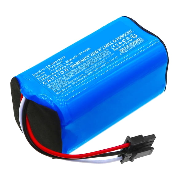 Replacement Battery for Xiaomi E10,E10C,E5,Robot Vacuum E10,Robot Vacuum E10C,Robot Vacuum E5,2600mAh/14.4V