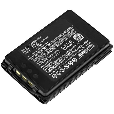 Replacement Battery for YAESU SBR-24L,7.4V/1800mAh