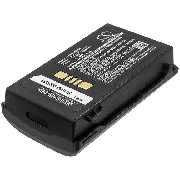 Replacement Battery for Zebra MC3200,MC32N0,MC32N0-S,MC3300,PN:BTRY-MC32-01-01,BTRY-MC32-52MA-01,BTRY-MC32-52MA-10,BTRY-MC33-52MA-01,3.7V/6800mAh