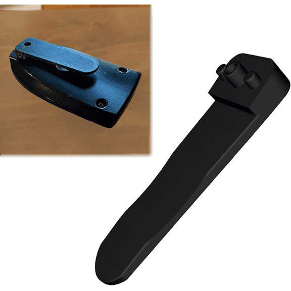 Replacement Belt Clip Compatible with MGI Zip/Quad Navigator Series, Reinforced Remote Control Holder with Lanyard Eyelet, Durable Golf Cart Accessory