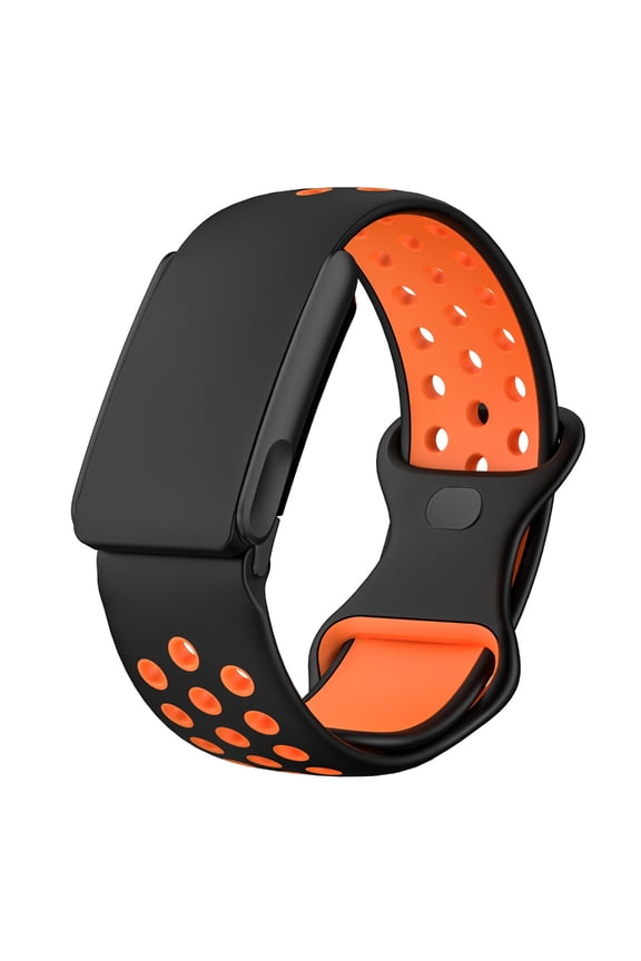 Silicone Bracelets Replacement Straps Flexible Wristband for 5.0 Fitness Trackers Quick Release Breathable Straps