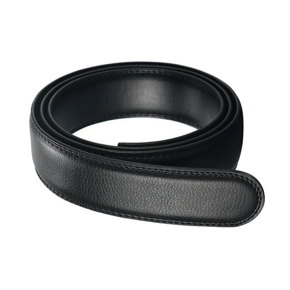 Segolike Replacement Belt Strap Automatic Belt Strap 1 3/8 67" Long for Men Casual without Buckle Clothing Accessories Waist Belt Waistband for Pants Black