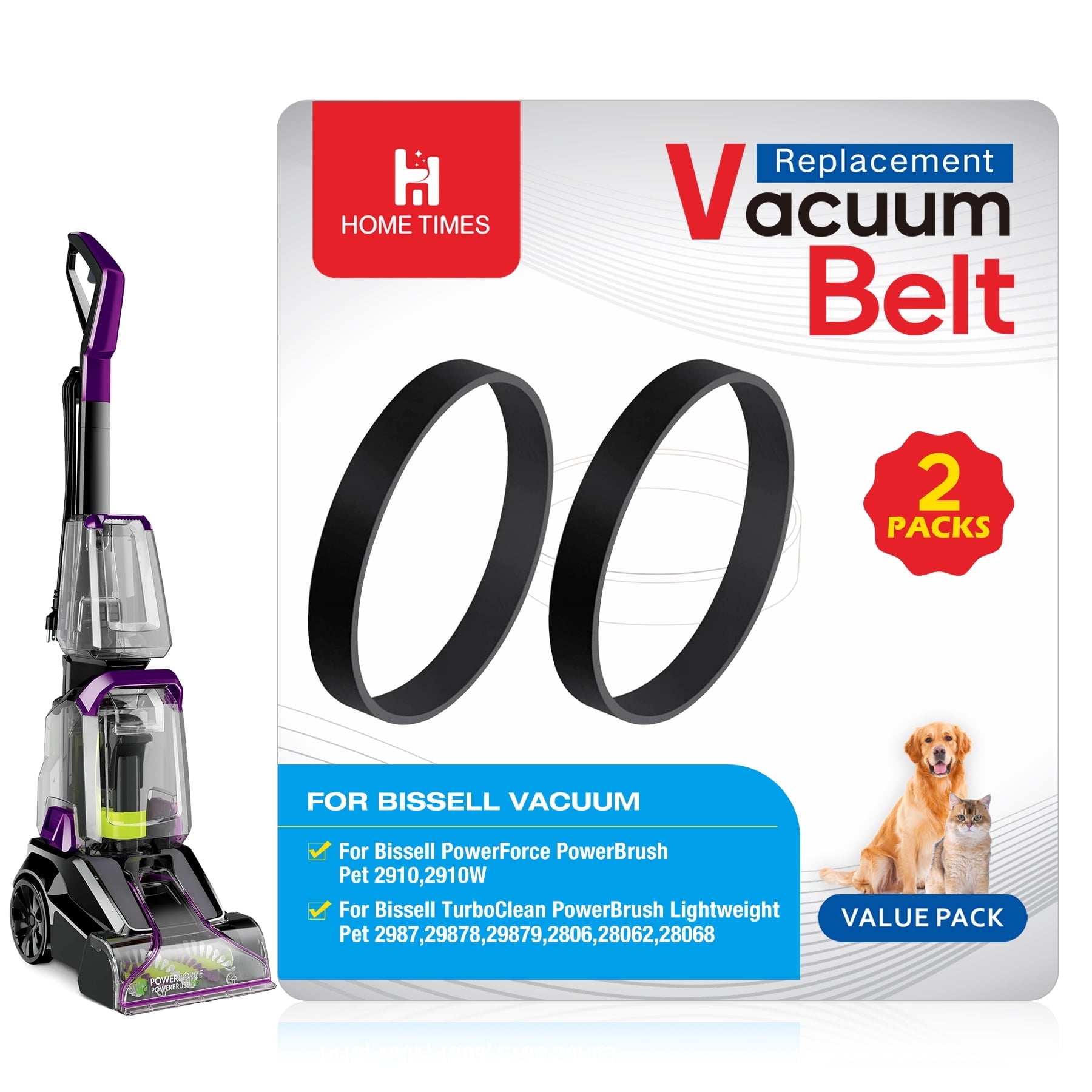 Brush Belt Bissell Proheat Pet Carpet Cleaner Belt Vacuum Belts