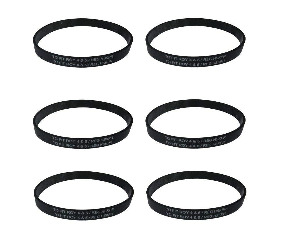 2-Pack Vacuum Belts For Dirt Devil Featherlite, Power Max Pet, Swivel Glide – Style 4/5, Replaces 3720310001