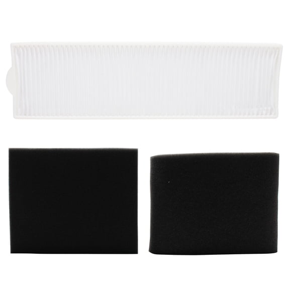 Replacement Bissell Power Groom Pet 4104 Vacuum Pleated Post Motor, 1 Upper Tank and 1 Pre-Motor Filter - For Bissell Style 8, 14 & 3093 Pre Filter