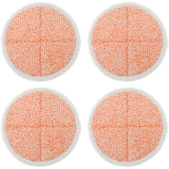 Replacement Bissell Spinwave 2039A 2124 Powered Hard Floor Mop 4 Packs Heavy Scrub Mop Pads