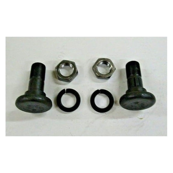 Replacement Blade Bolt Kit 2 Pack - 63607 RE7919 for Bush Howse HI CO HL418 Stump Jumpers; Forged Steel Hardware
