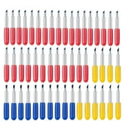 MRSXXNTY 50 Pcs Replacement Blades Compatible with Explore Air 2/Air 3 /Maker/Maker 3 Cutting Machines - includ 10PCS Fine-Point Blades, 30PCS Standard Blaeds and 10PCS Deep Cutting Blades