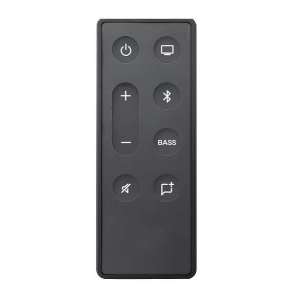 Replacement Bluetooth Soundbar Remote Control – Fenull Universal Remote with Volume & Playback Buttons for Speaker, Easy Pairing, Compact Design